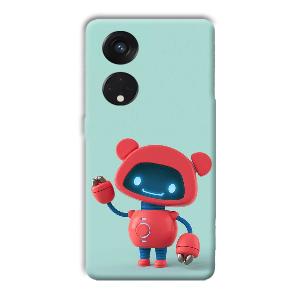 Robot Phone Customized Printed Back Cover for Oppo Reno8 T 5G
