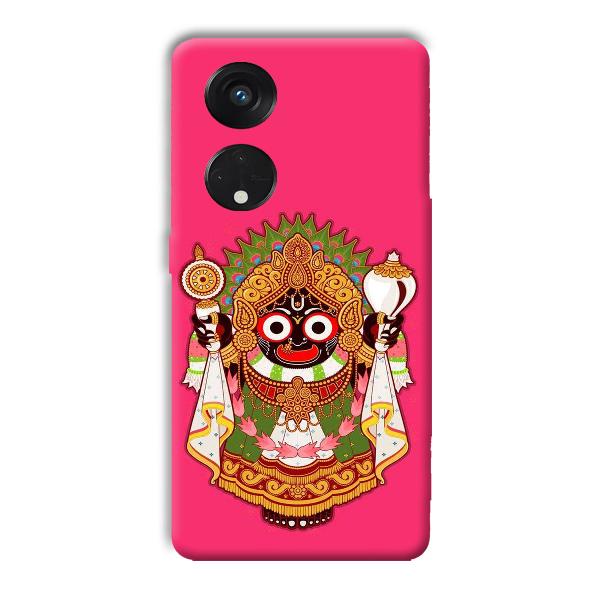Jagannath Ji Phone Customized Printed Back Cover for Oppo Reno8 T 5G