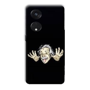 Einstein Phone Customized Printed Back Cover for Oppo Reno8 T 5G