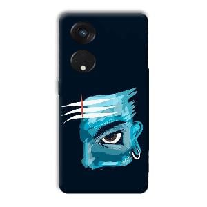 Shiv  Phone Customized Printed Back Cover for Oppo Reno8 T 5G