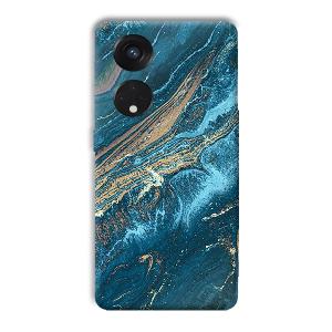 Ocean Phone Customized Printed Back Cover for Oppo Reno8 T 5G