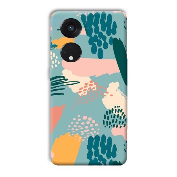 Acrylic Design Phone Customized Printed Back Cover for Oppo Reno8 T 5G