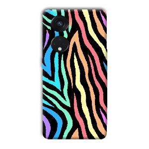 Aquatic Pattern Phone Customized Printed Back Cover for Oppo Reno8 T 5G