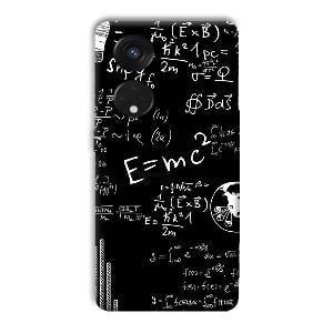 E is Equal To MC2 Phone Customized Printed Back Cover for Oppo Reno8 T 5G