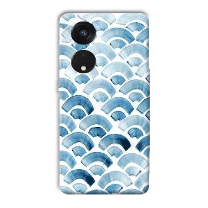 Block Pattern Phone Customized Printed Back Cover for Oppo Reno8 T 5G