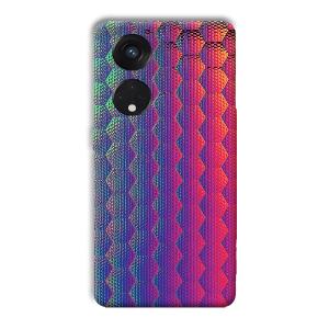 Vertical Design Customized Printed Back Cover for Oppo Reno8 T 5G