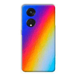 Rainbow Phone Customized Printed Back Cover for Oppo Reno8 T 5G