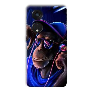 Cool Chimp Phone Customized Printed Back Cover for Oppo Reno8 T 5G