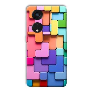 Lego Phone Customized Printed Back Cover for Oppo Reno8 T 5G