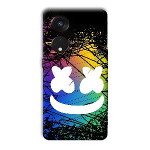 Colorful Design Phone Customized Printed Back Cover for Oppo Reno8 T 5G