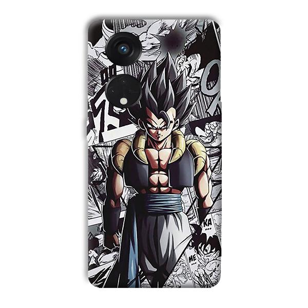 Goku Phone Customized Printed Back Cover for Oppo Reno8 T 5G