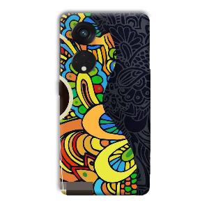 Pattern   Phone Customized Printed Back Cover for Oppo Reno8 T 5G