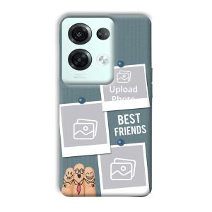 Best Friends Customized Printed Back Cover for Oppo Reno 8 Pro 5G