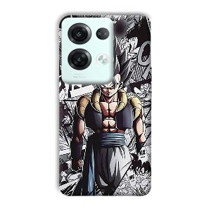 Goku Phone Customized Printed Back Cover for Oppo Reno 8 Pro 5G