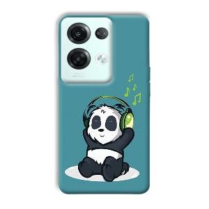 Panda  Phone Customized Printed Back Cover for Oppo Reno 8 Pro 5G