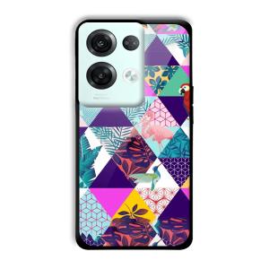 Animal Kingdom Customized Printed Glass Back Cover for Oppo