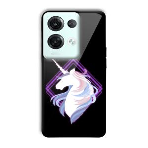 Unicorn Customized Printed Glass Back Cover for Oppo