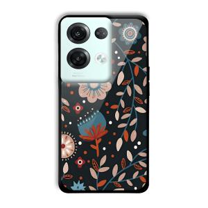 Abstract Art Customized Printed Glass Back Cover for Oppo
