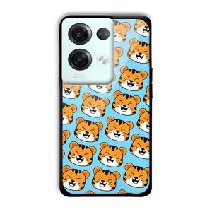 Laughing Cub Customized Printed Glass Back Cover for Oppo