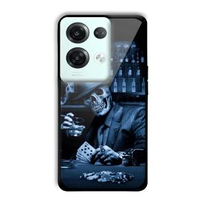 Scary Man Customized Printed Glass Back Cover for Oppo
