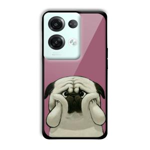 Chubby Dogo Customized Printed Glass Back Cover for Oppo Reno 8 Pro 5G