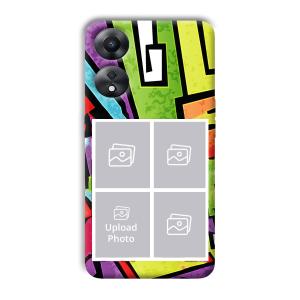 Pop of Colors Customized Printed Back Cover for Oppo A78 5G