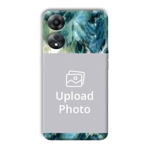 Peacock's Feathers Customized Printed Back Cover for Oppo A78 5G