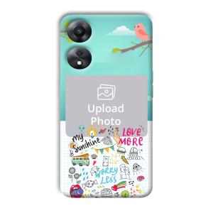 Holiday  Customized Printed Back Cover for Oppo A78 5G