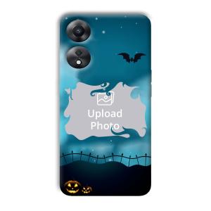 Halloween Customized Printed Back Cover for Oppo A78 5G