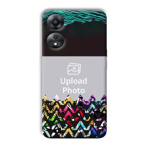 Lights Customized Printed Back Cover for Oppo A78 5G