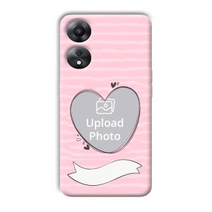 Love Customized Printed Back Cover for Oppo A78 5G