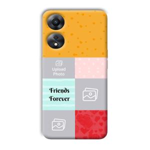 Friends Family Customized Printed Back Cover for Oppo A78 5G