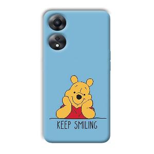 Winnie The Pooh Phone Customized Printed Back Cover for Oppo A78 5G