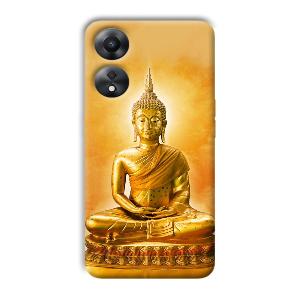 Golden Buddha Phone Customized Printed Back Cover for Oppo A78 5G