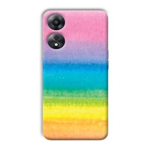 Colors Phone Customized Printed Back Cover for Oppo A78 5G