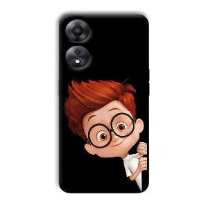 Boy    Phone Customized Printed Back Cover for Oppo A78 5G