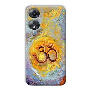 Om Phone Customized Printed Back Cover for Oppo A78 5G
