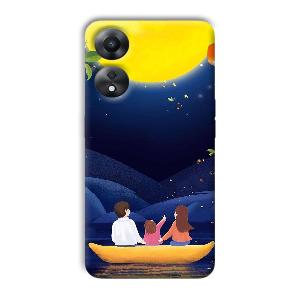 Night Skies Phone Customized Printed Back Cover for Oppo A78 5G