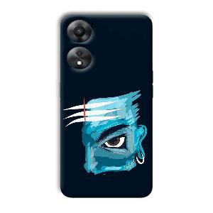 Shiv  Phone Customized Printed Back Cover for Oppo A78 5G