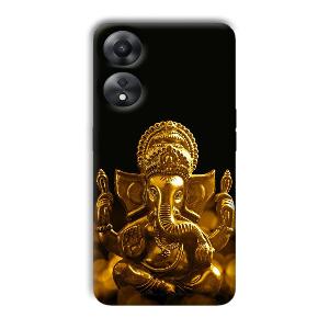 Ganesha Idol Phone Customized Printed Back Cover for Oppo A78 5G