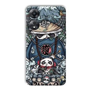 Panda Q Phone Customized Printed Back Cover for Oppo A78 5G