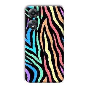 Aquatic Pattern Phone Customized Printed Back Cover for Oppo A78 5G