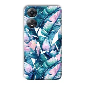 Banana Leaf Phone Customized Printed Back Cover for Oppo A78 5G