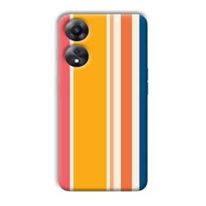 Colorful Pattern Phone Customized Printed Back Cover for Oppo A78 5G
