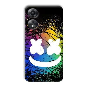 Colorful Design Phone Customized Printed Back Cover for Oppo A78 5G