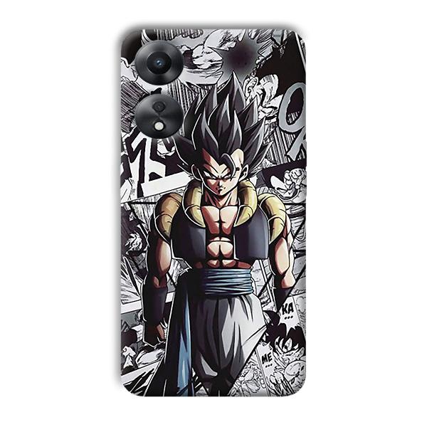 Goku Phone Customized Printed Back Cover for Oppo A78 5G