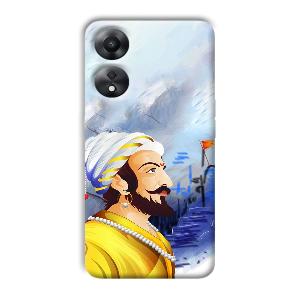 The Maharaja Phone Customized Printed Back Cover for Oppo A78 5G