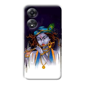 Krishna Phone Customized Printed Back Cover for Oppo A78 5G