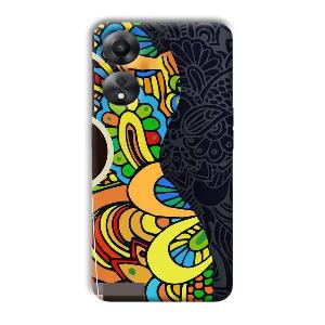 Pattern   Phone Customized Printed Back Cover for Oppo A78 5G