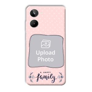 Happy Family Customized Printed Back Cover for Realme 10